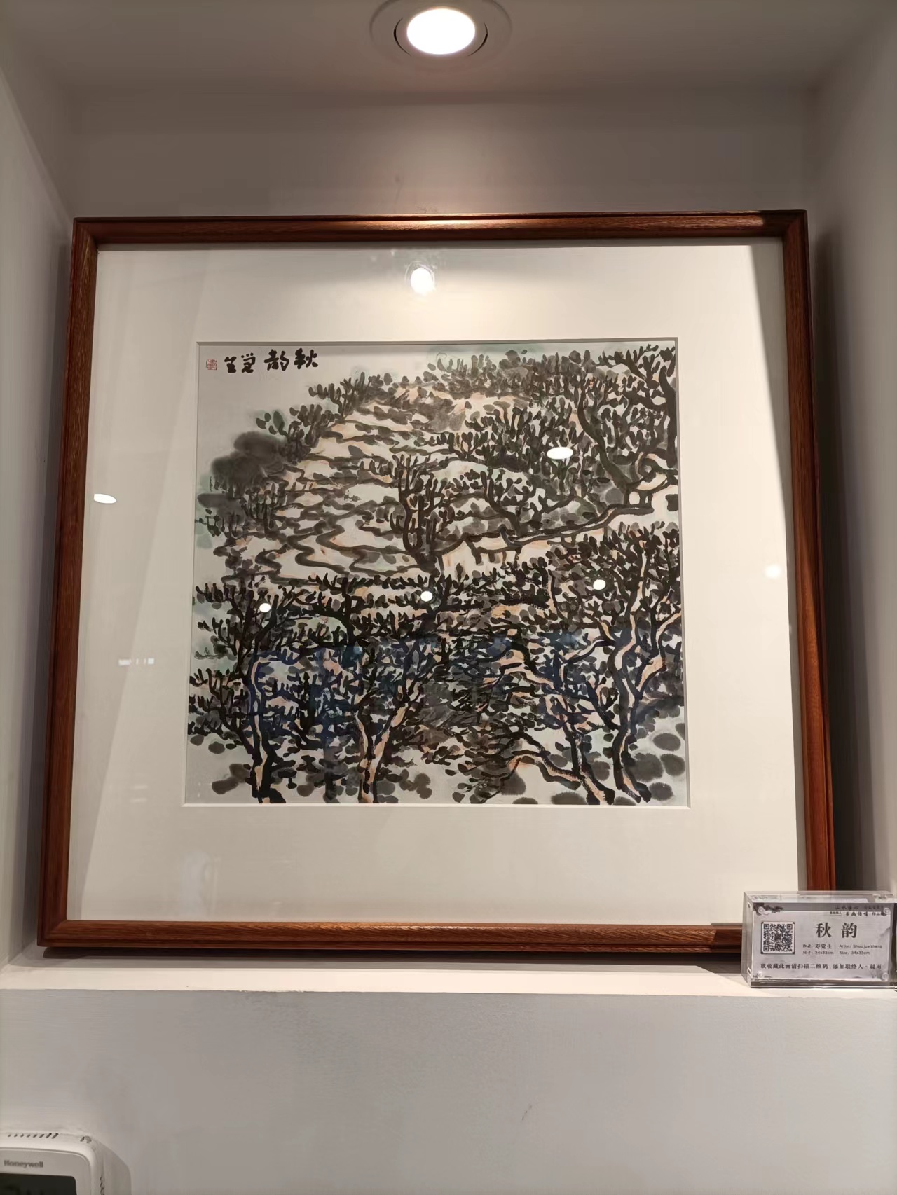 著名画家寿觉生教授山水画作品 2022年5月29日至6月14日在宁波机场